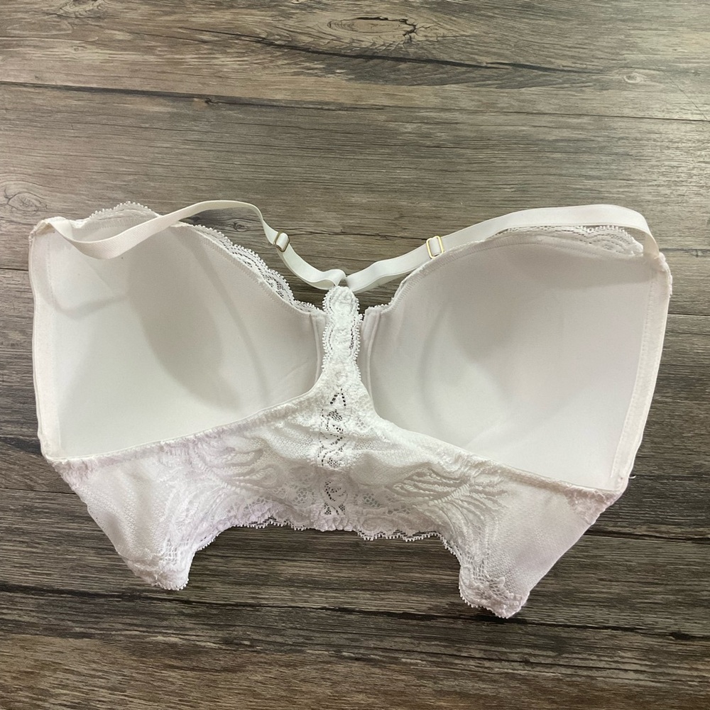 Natori Feathers Racerback T Back Bra Sz 36DDD - Picture 4 of 6